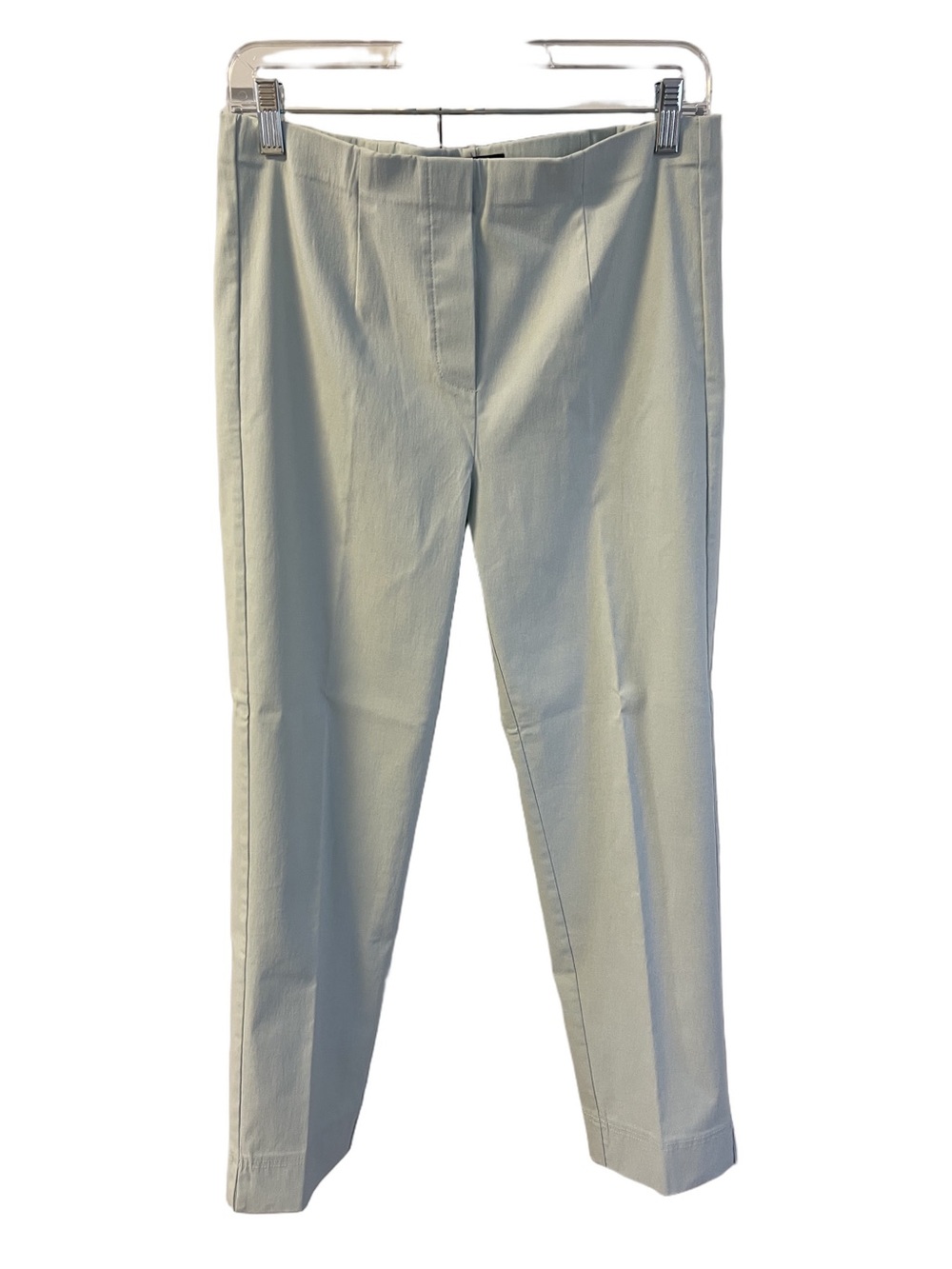 Pomodoro  Women’s Light Mint Green Slim Pull On Stretch Dress Pants Sz 14